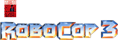 Robocop 3 logo for Amiga